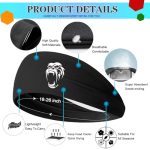 3PCS Sports Sweat Bands for Men & Women – Adjustable Headbands - Image 3